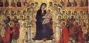 unknow artist Throne of the Virgin and Child with Saints Spain oil painting artist